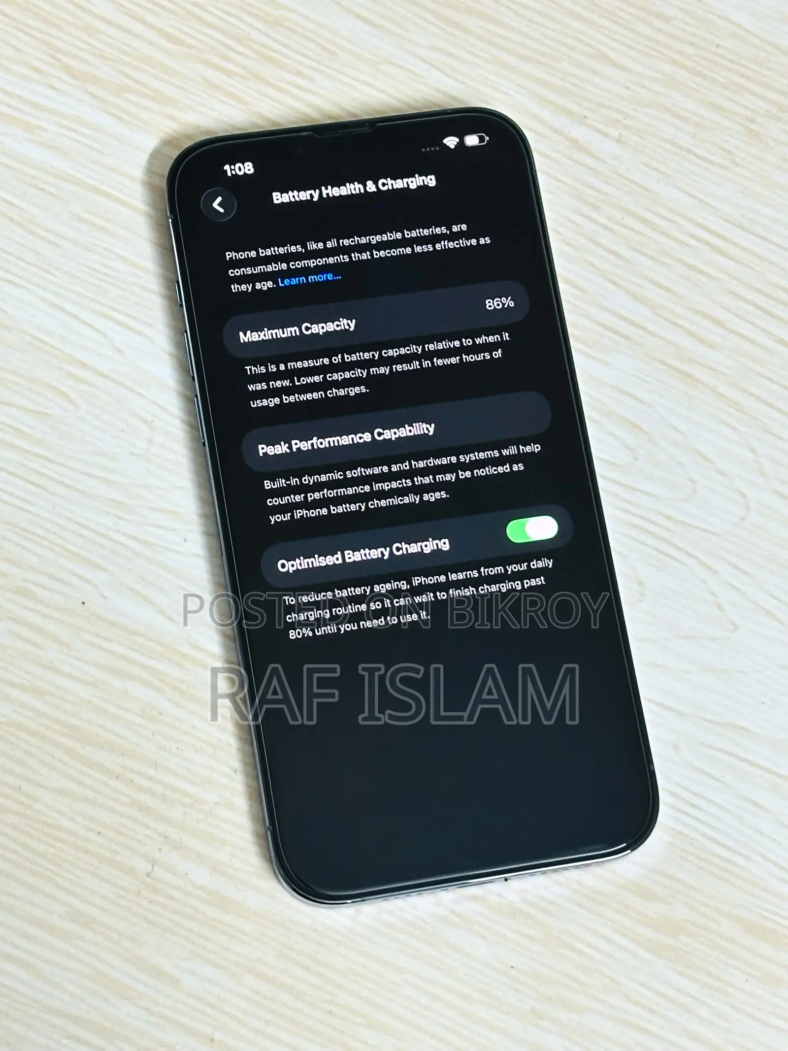 অ্যাপল আইফোন ১৩ প্রো ম্যাক্স ১২৮ জিবি ব্লু