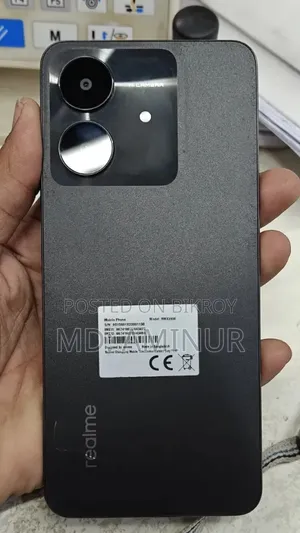 রিয়েলমি নোট ৬০এক্স ৬৪ জিবি ব্ল্যাক