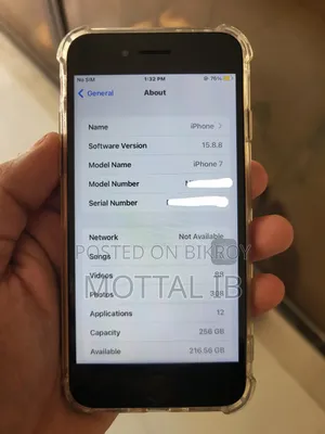 Apple iPhone 7 256 GB Black