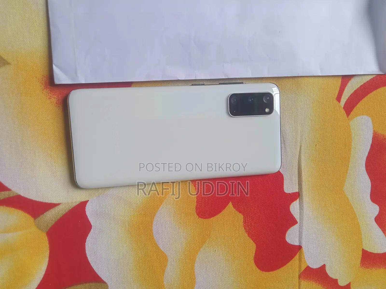 Samsung Galaxy S20 5G Uw 128 GB White