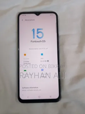 Vivo Y17s 128 GB Black