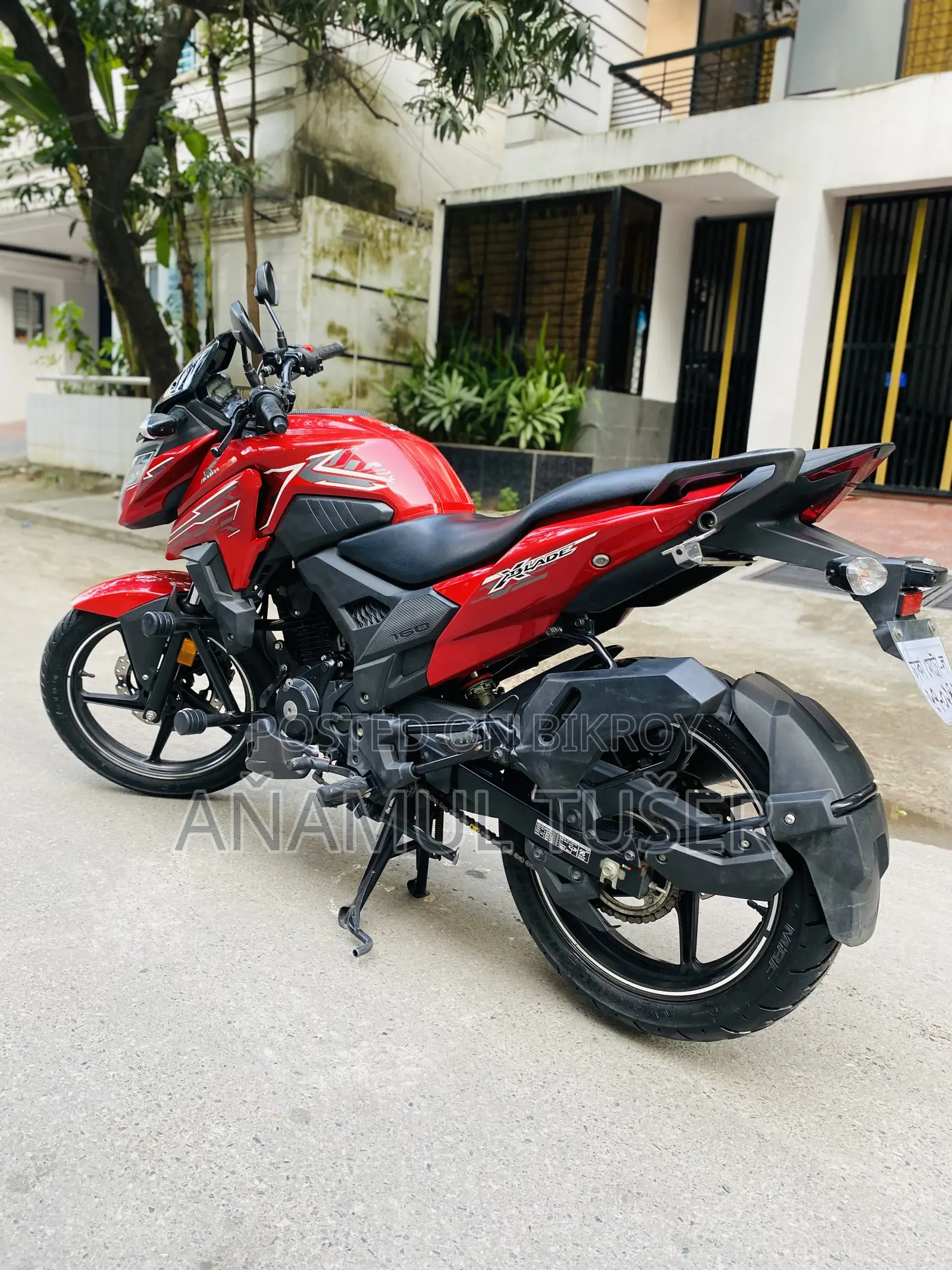 Honda X-Blade 160 2025 Red