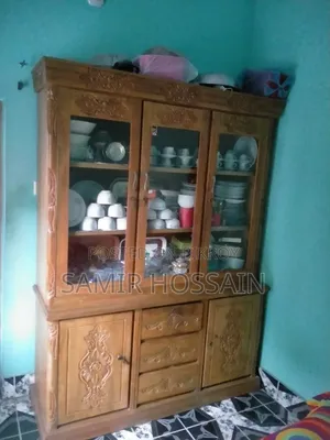 Teak Wood Showcase.