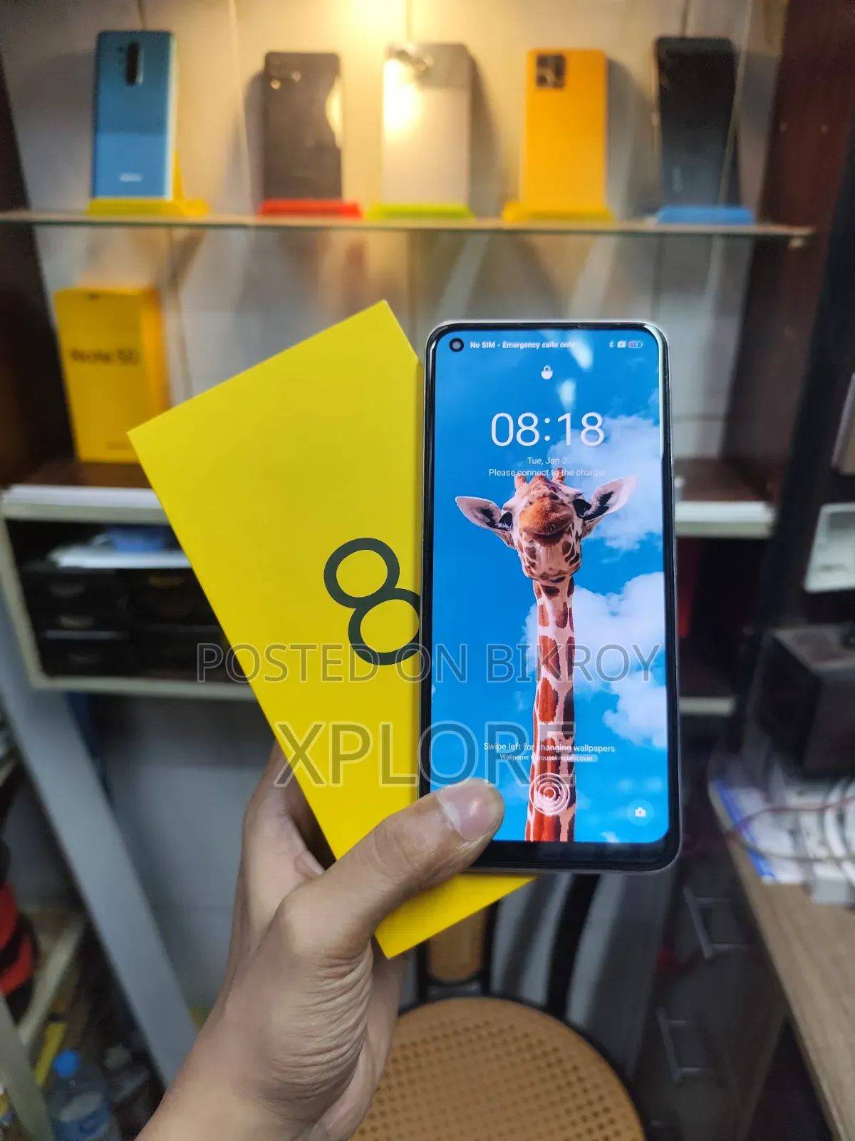 Realme 8 GB Silver