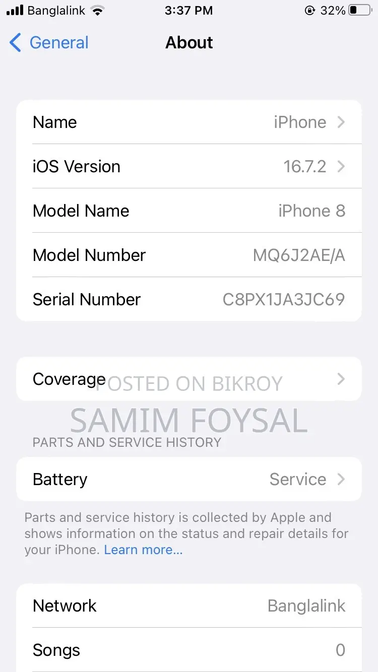 Apple iPhone 8 64 GB White