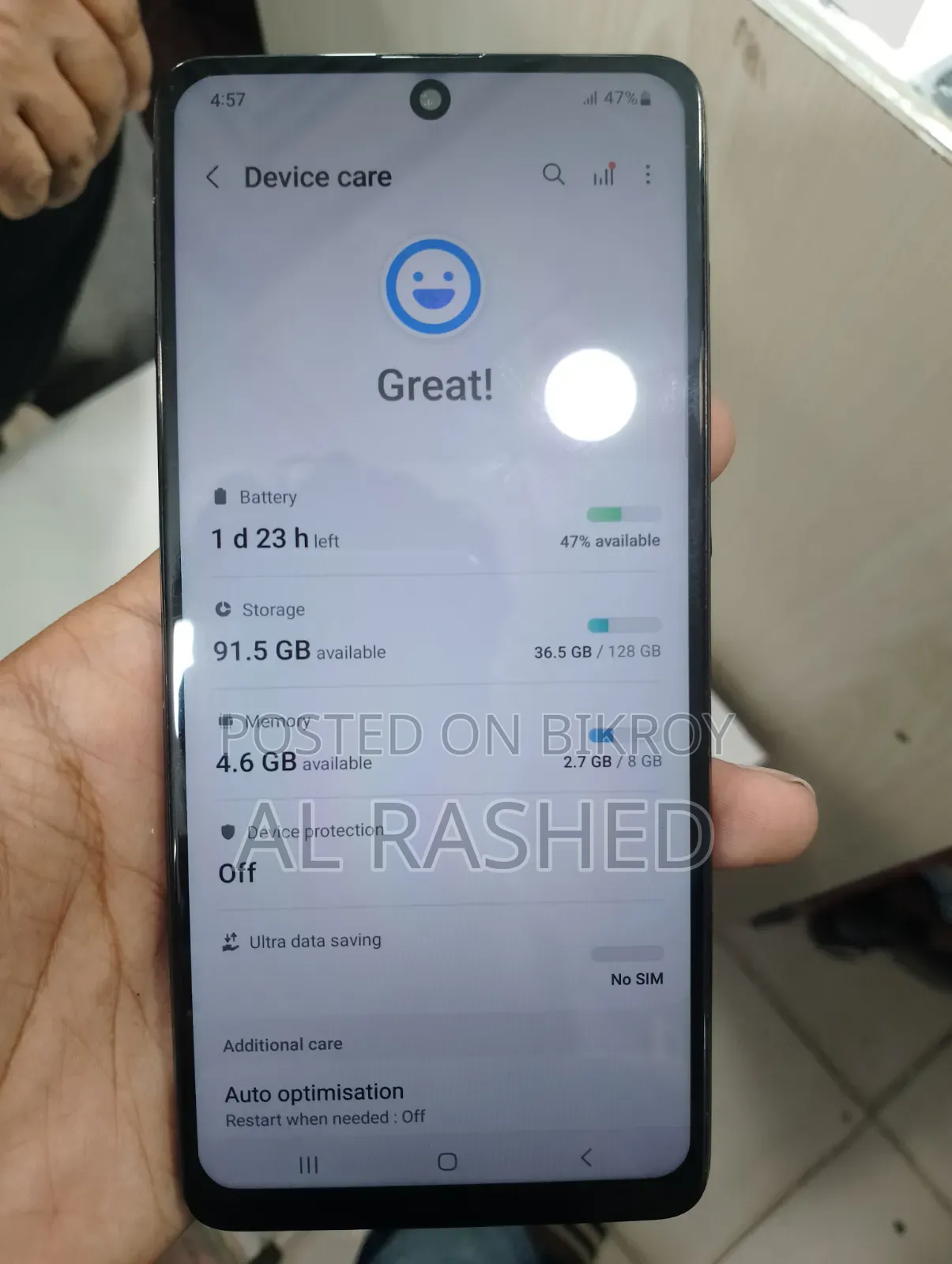 Samsung Galaxy A71 128 GB Blue