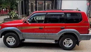 Toyota Land Cruiser Prado 1998 Red