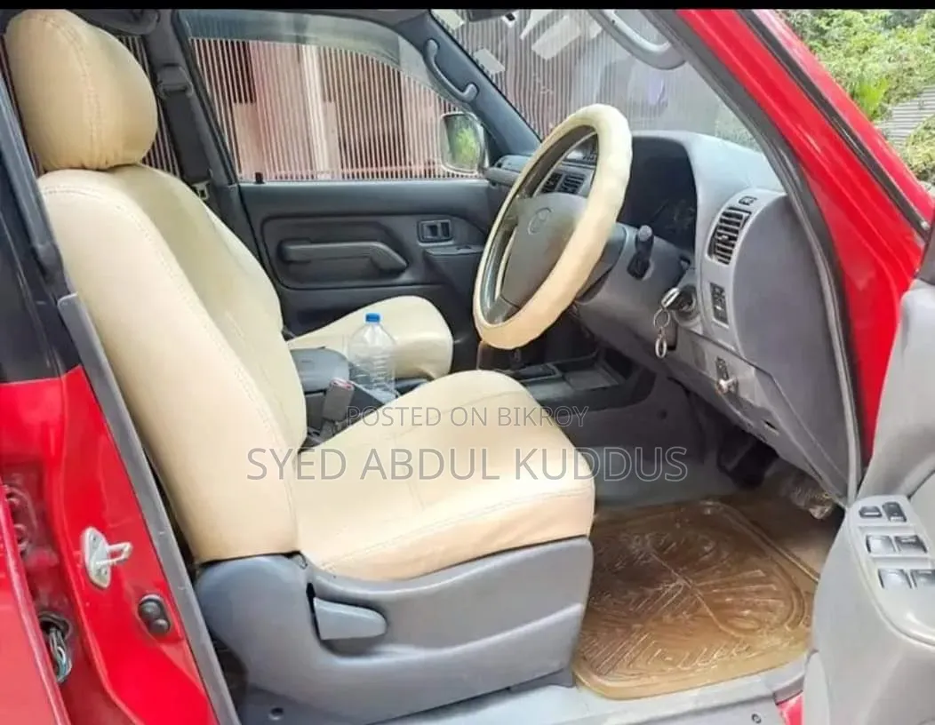 টয়োটা ল্যান্ড ক্রুজার প্রাডো ১৯৯৮ লাল
