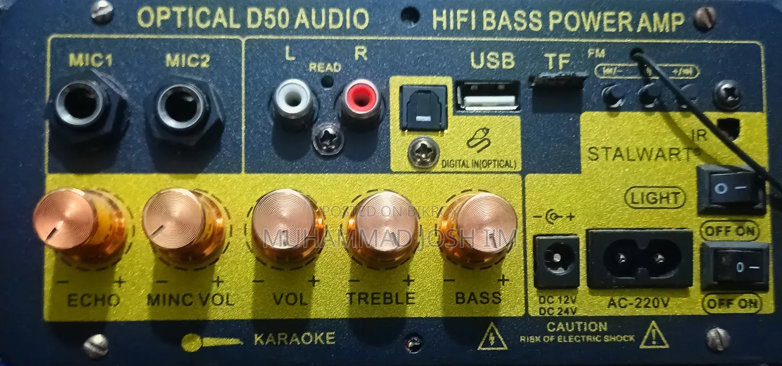 D50 Amplifier 100 -300w Power