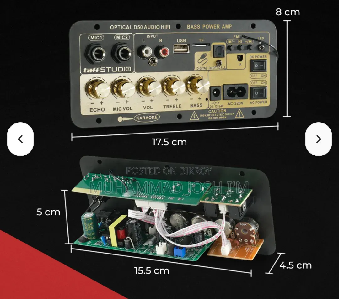 D50 Amplifier 100 -300w Power