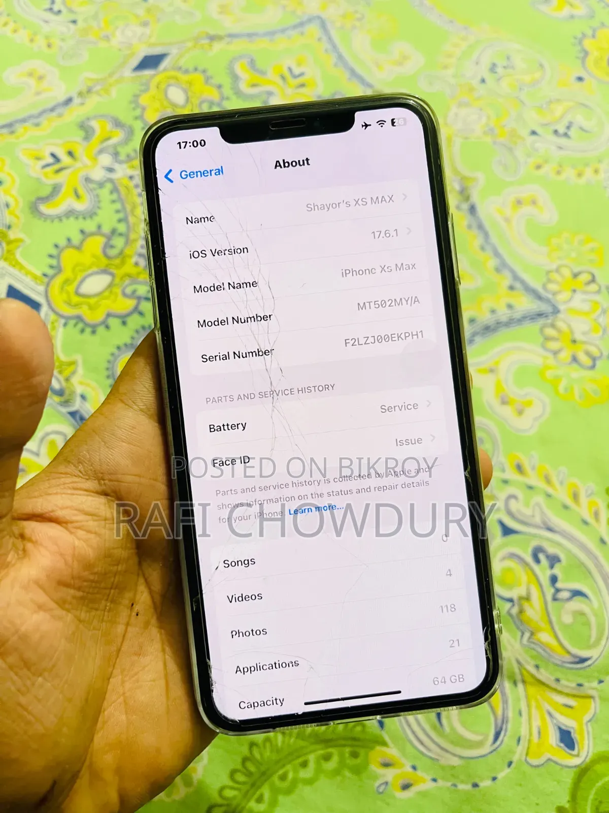 Apple iPhone XS Max 64 GB Gold