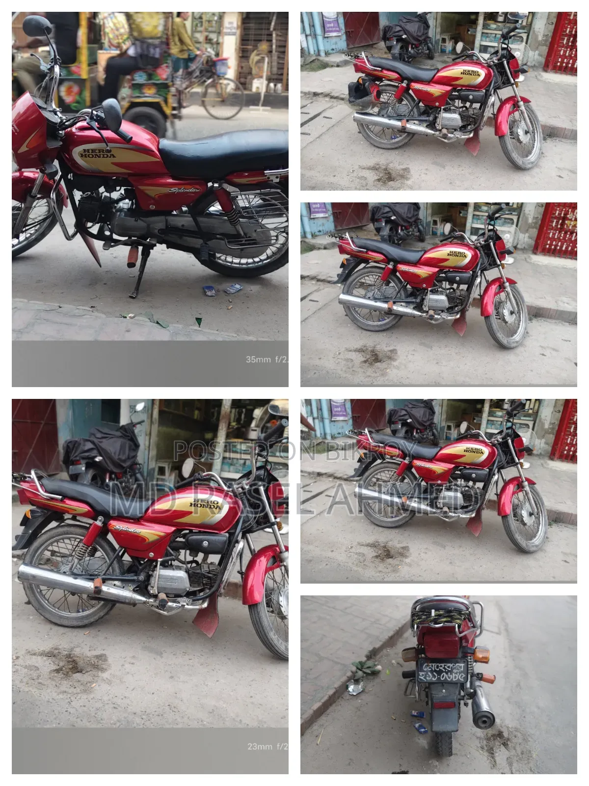 Hero Splendor Plus 2012 Red