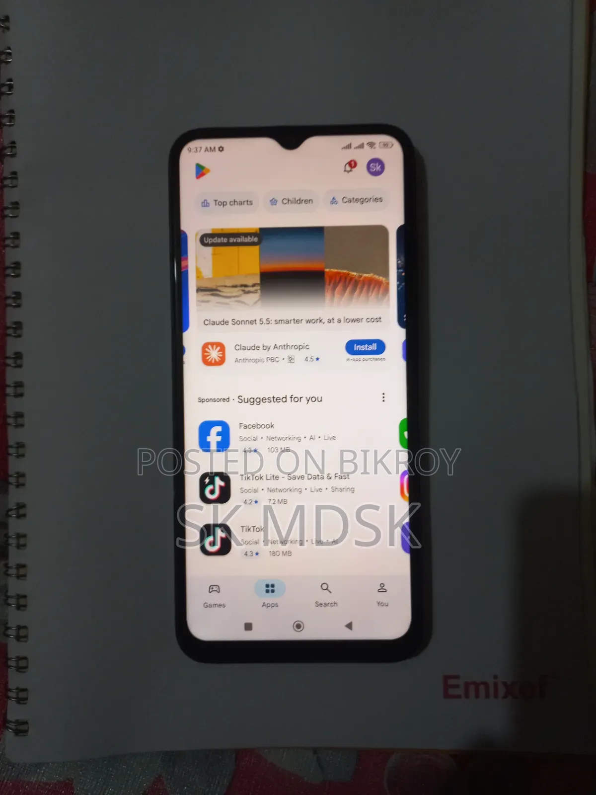 Xiaomi Redmi Note 11E 128 GB Black