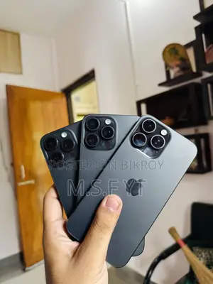 অ্যাপল আইফোন ১৫ প্রো ম্যাক্স ২৫৬ জিবি ব্ল্যাক