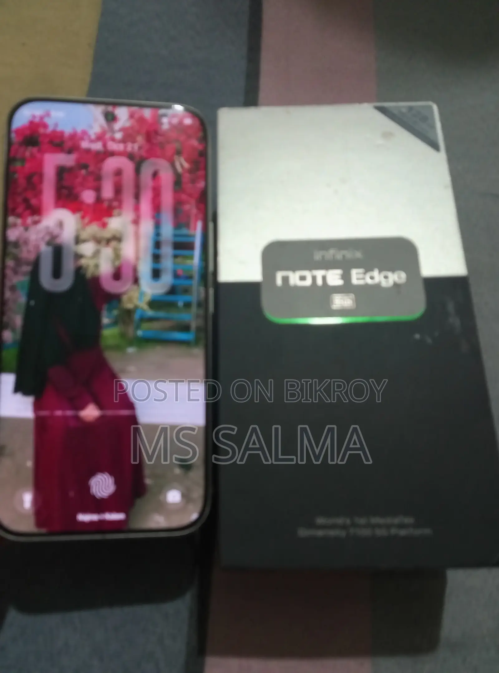 Infinix Note Edge 128 GB Silver