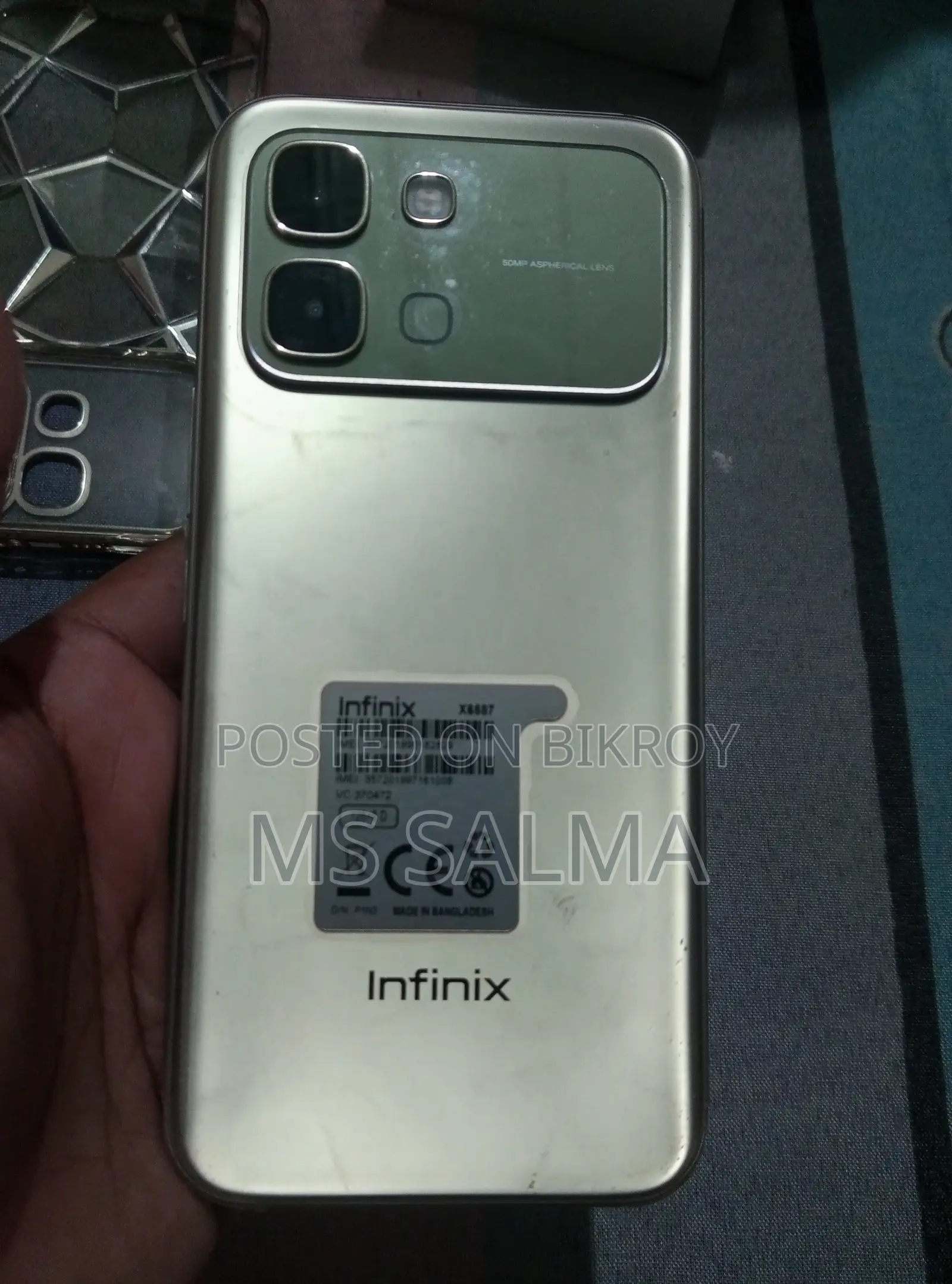 Infinix Note Edge 128 GB Silver