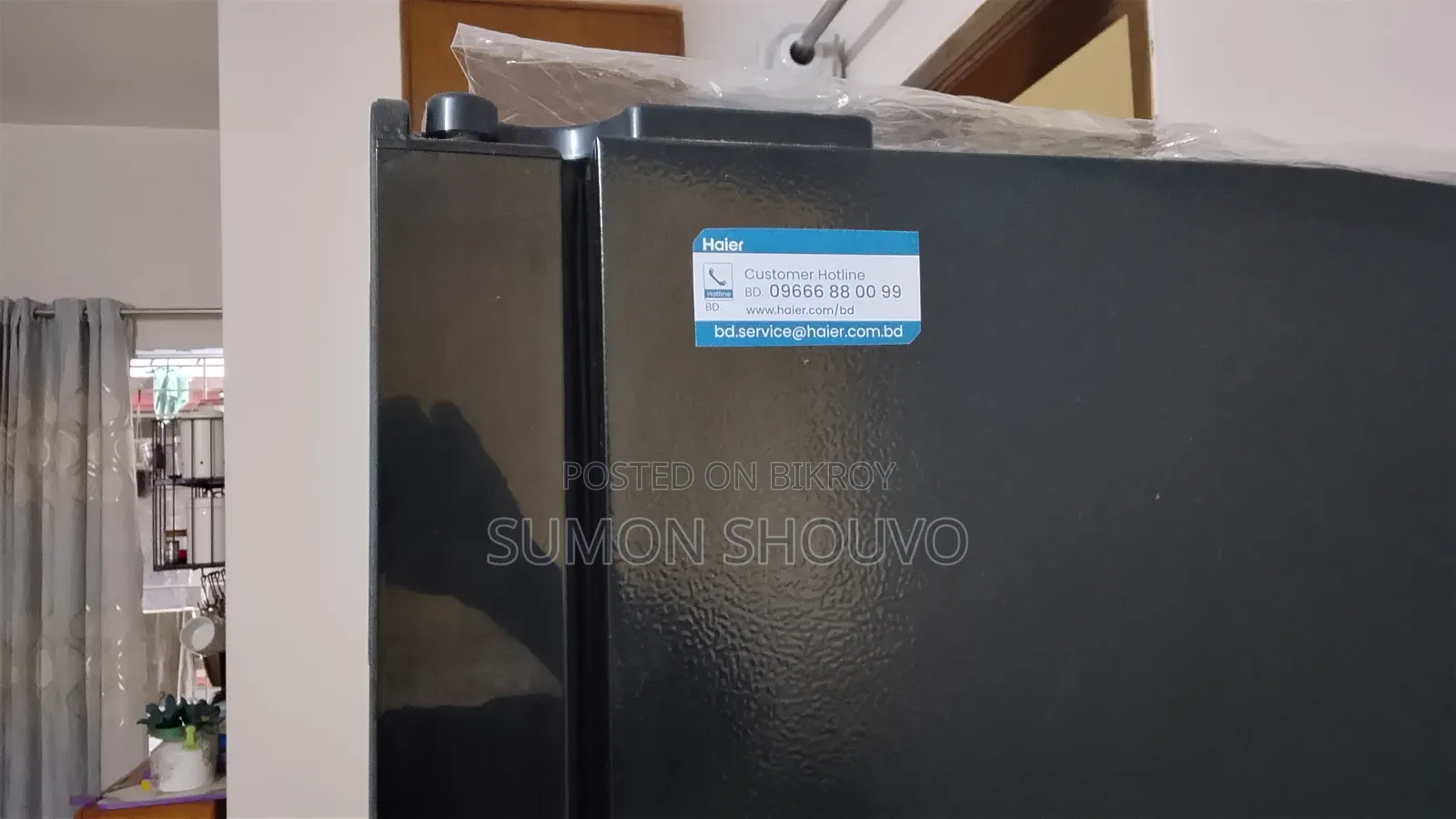 Haier Twin Inverter Refrigerator (284L) with Box and 7-Year Warranty