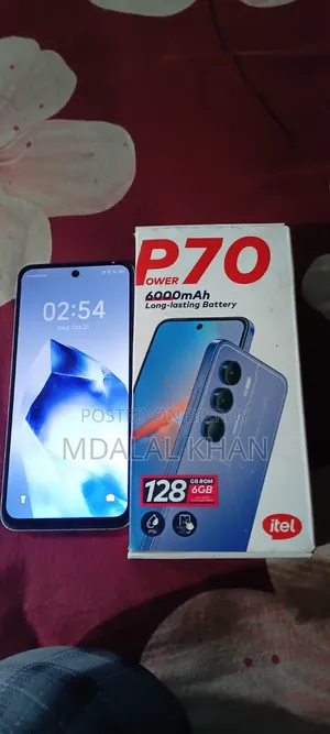 New Itel P70 64 GB Black