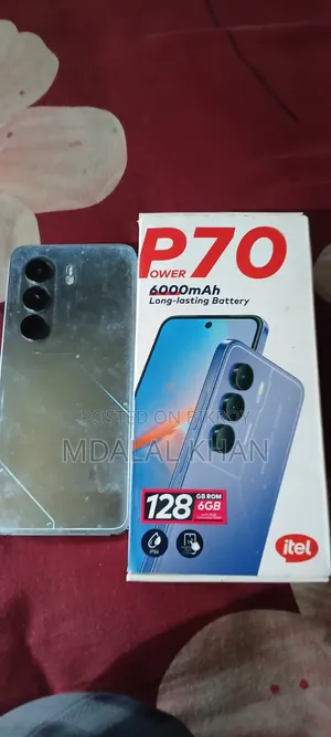 New Itel P70 64 GB Black