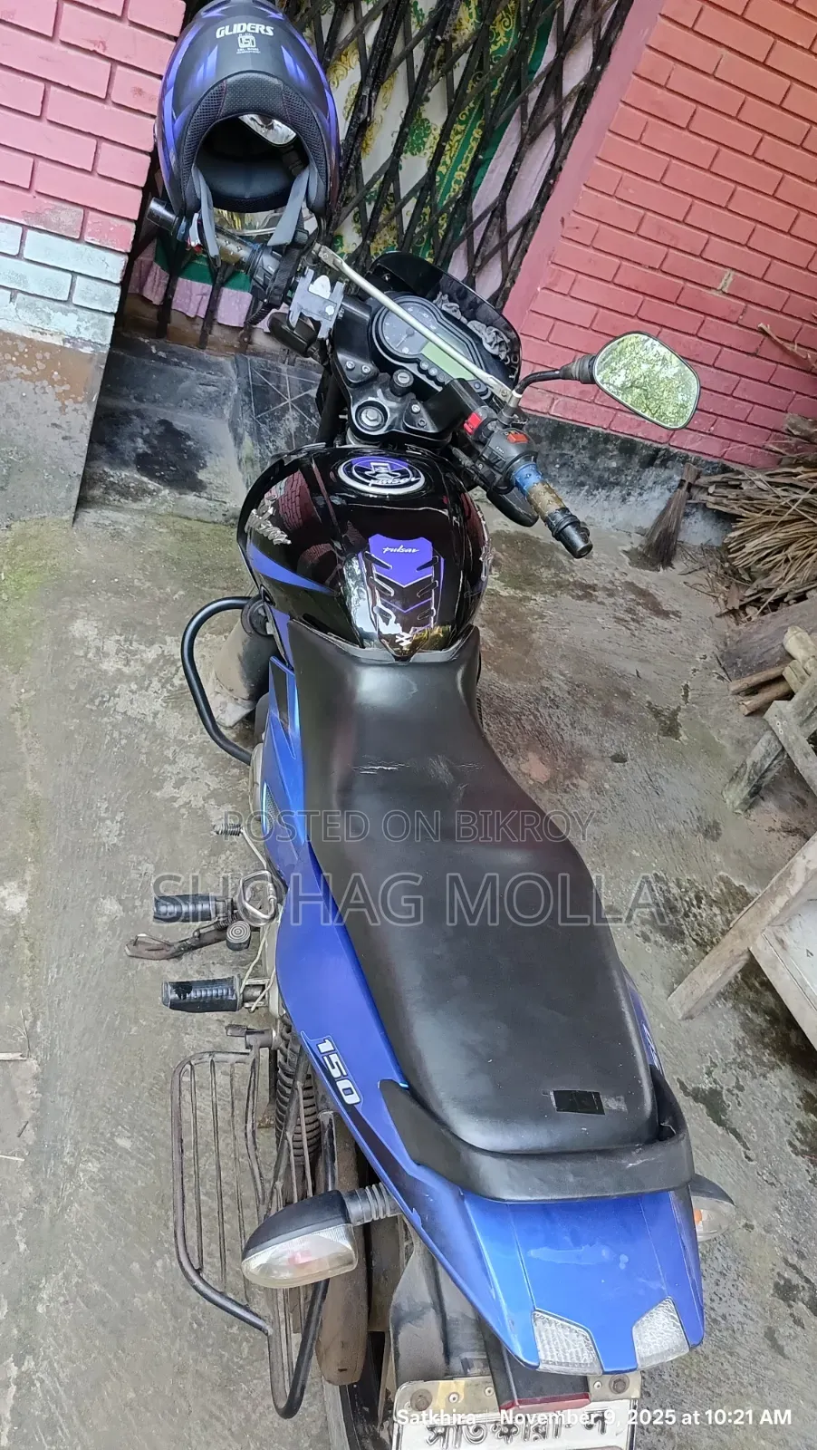 Bajaj Pulsar 150 2015 Blue