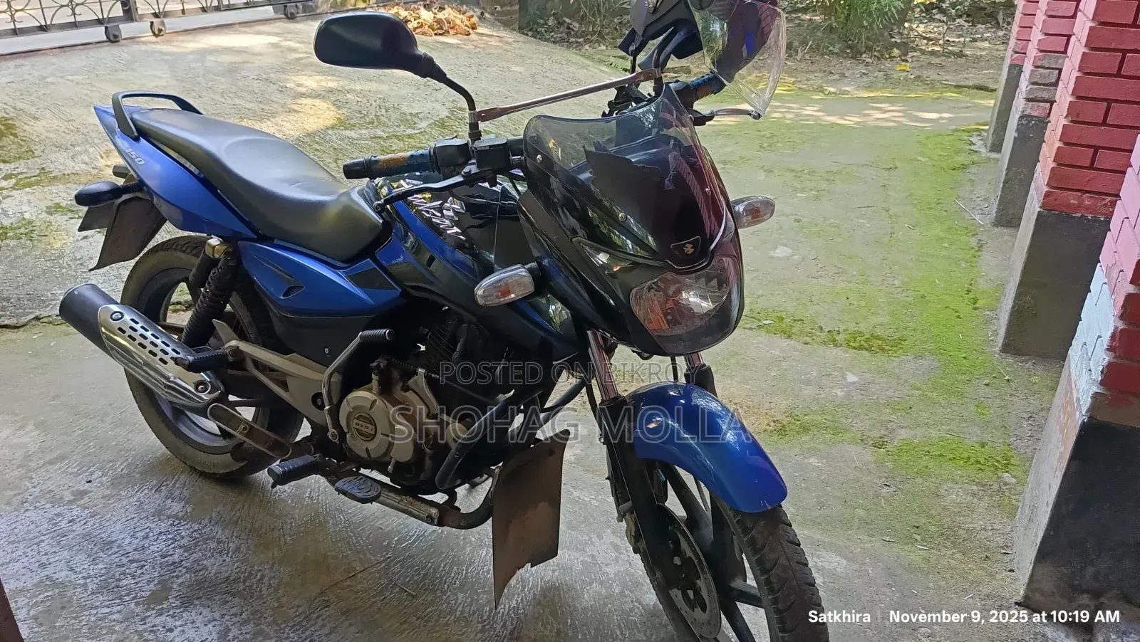 Bajaj Pulsar 150 2015 Blue
