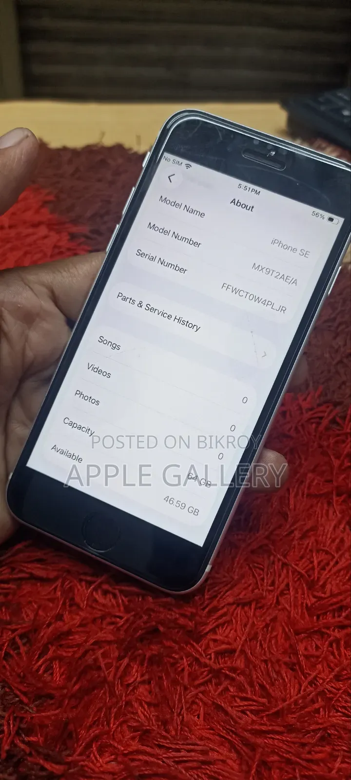 Apple iPhone SE (2020) 64 GB Silver