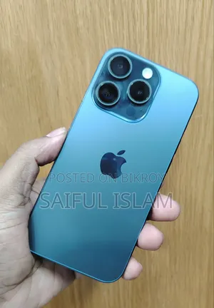 অ্যাপল আইফোন ১৫ প্রো ১২৮ জিবি ব্লু