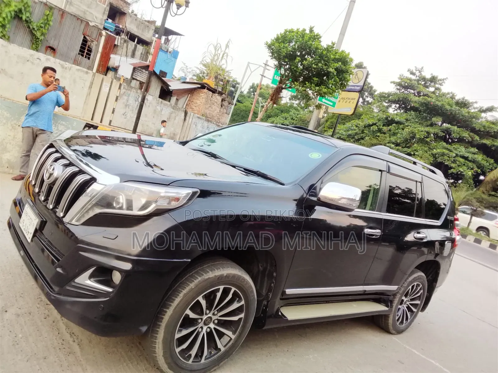 টয়োটা ল্যান্ড ক্রুজার প্রাডো ২০১৪ কালো