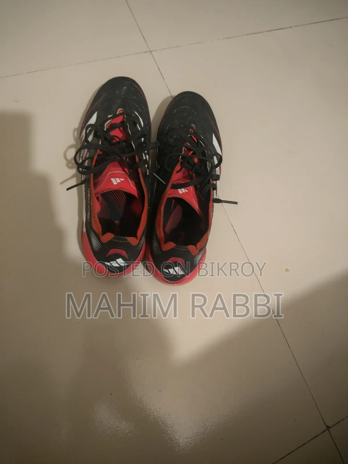 Used Football Boot Adidas Predator