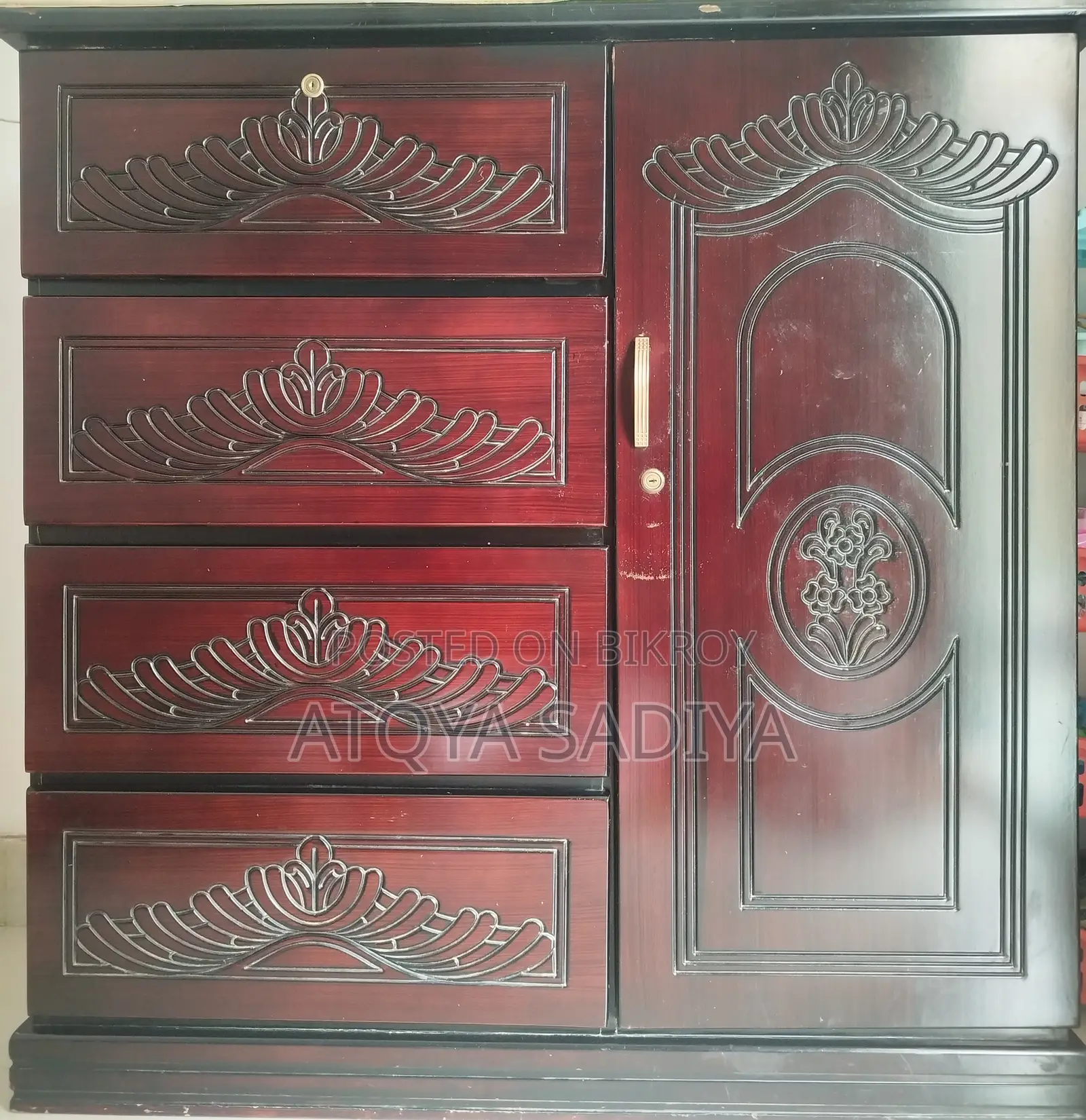 Malaysian Wood Wardrobe For Sale