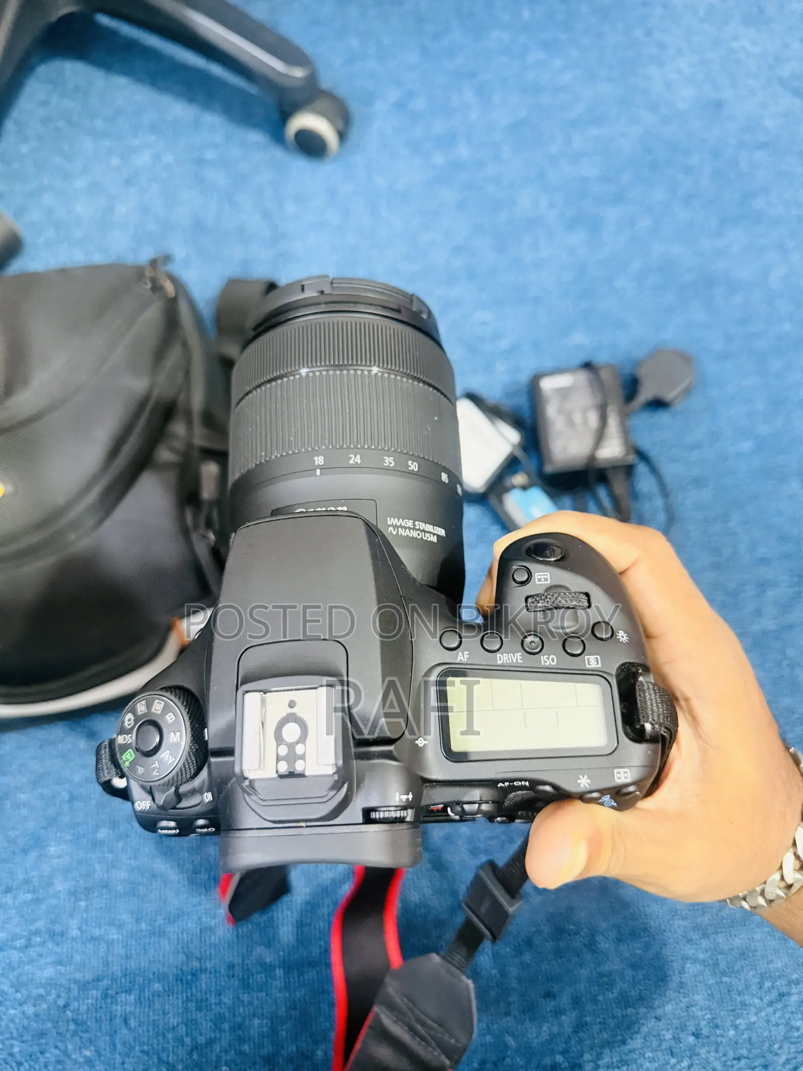 Canon EOS 90D + 18-135mm Nano USM Lens With Accessories