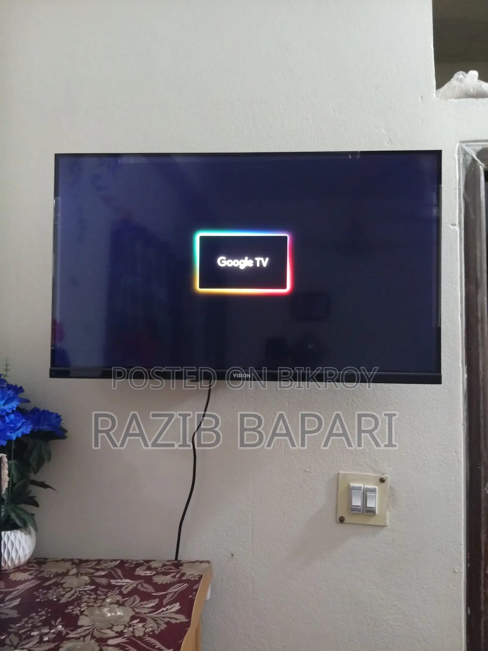 Vision Google TV Google Satisfy 4 মাস ধরে ব্যবহার করতেছি