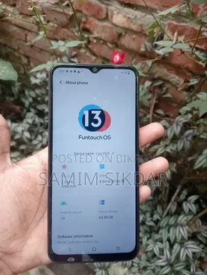 Vivo Y02t 64 GB Black