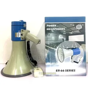 Power Megaphones (Hand Mike) Show ER-66 USB Series With Recording