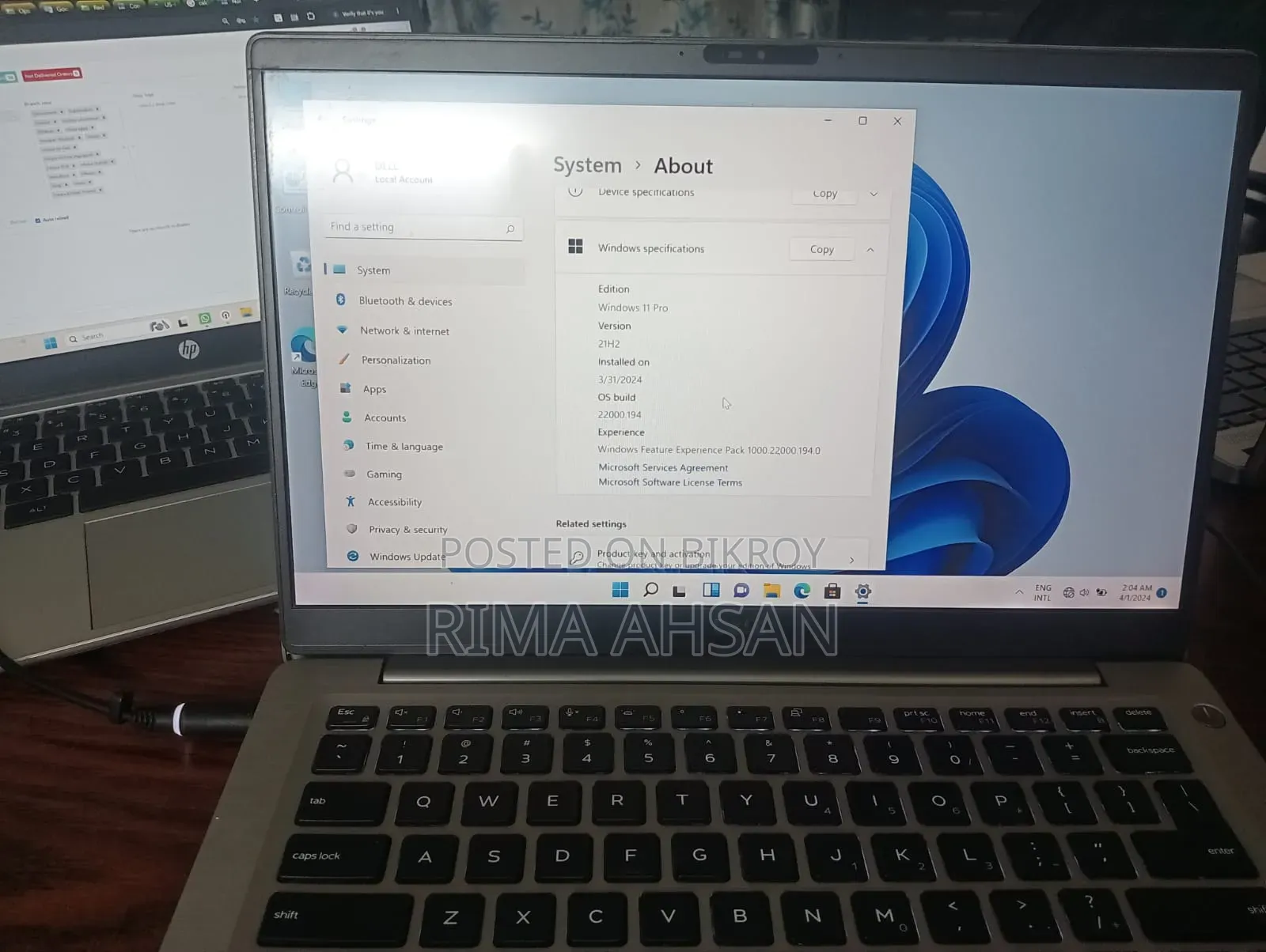 Laptop Dell Latitude 7400 8GB Intel Core i5 SSD 256GB