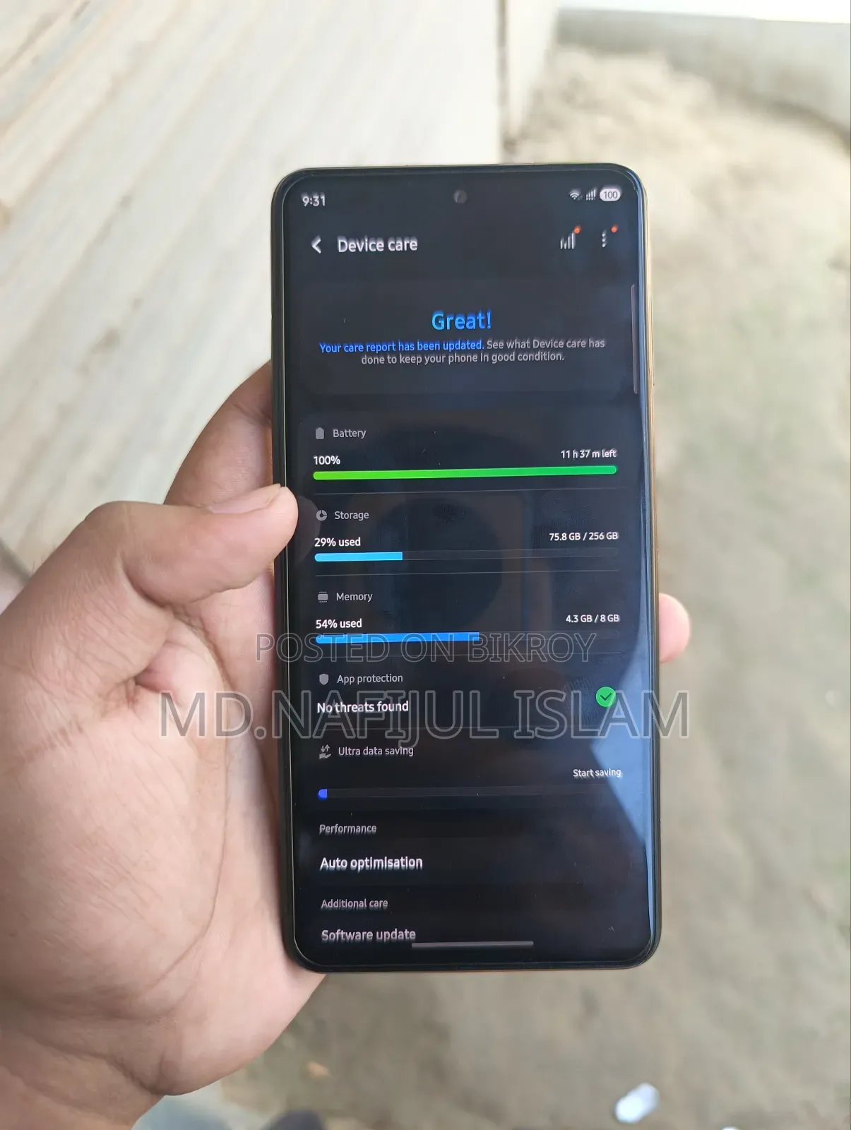 Samsung Galaxy F54 256 GB Blue