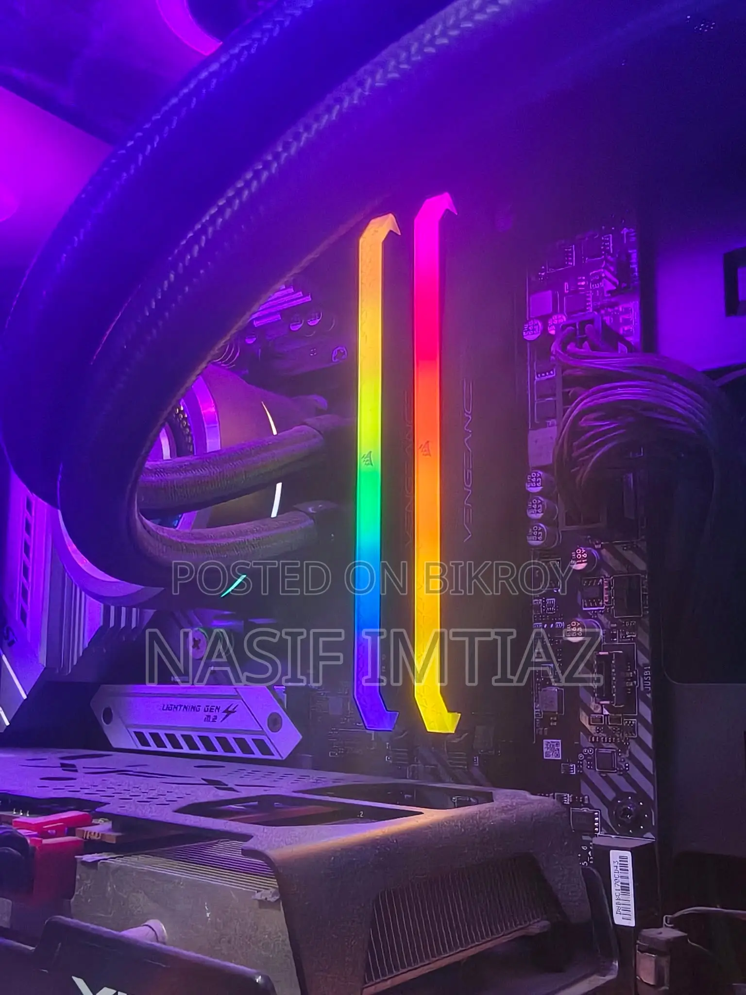 Corsair Vengeance RGB Rs 8GB(2 X 8GB=16GB) Ddr4 3200mhz