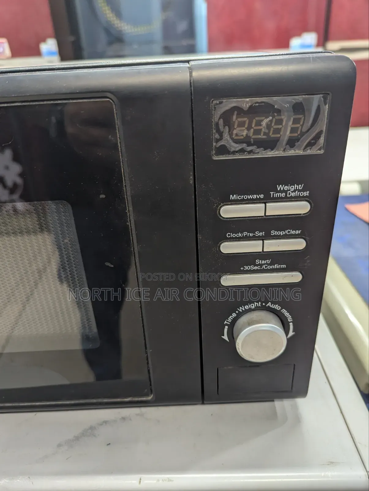Sebec Black Colour Glass Door Micro-Oven 20 Ltr.