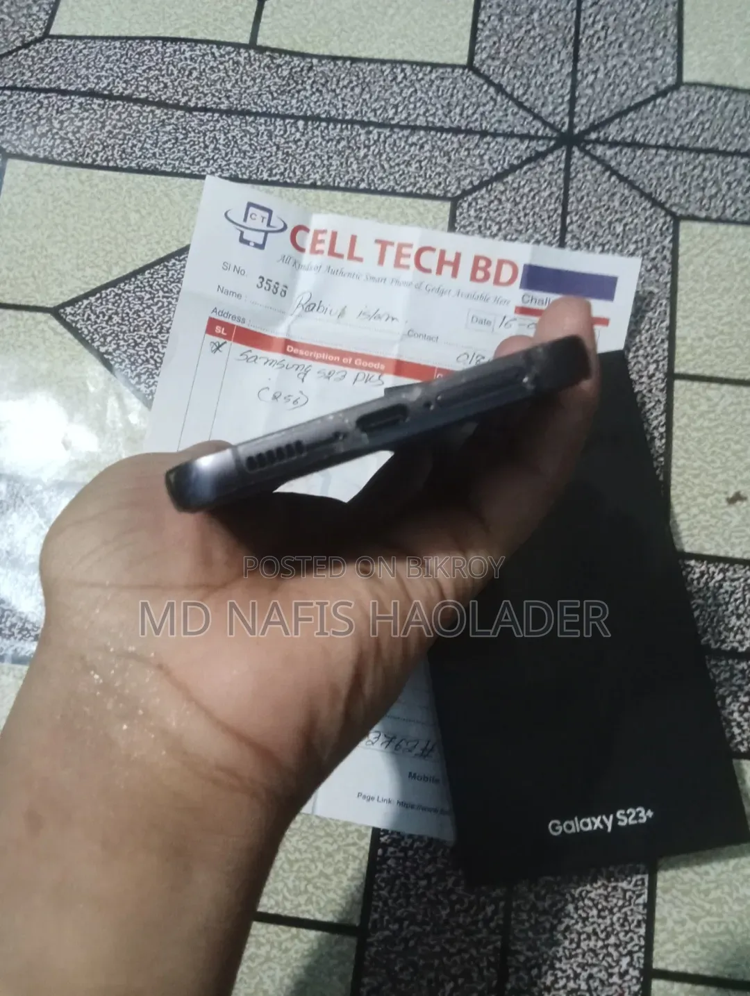Samsung Galaxy S23 Plus 256 GB Black