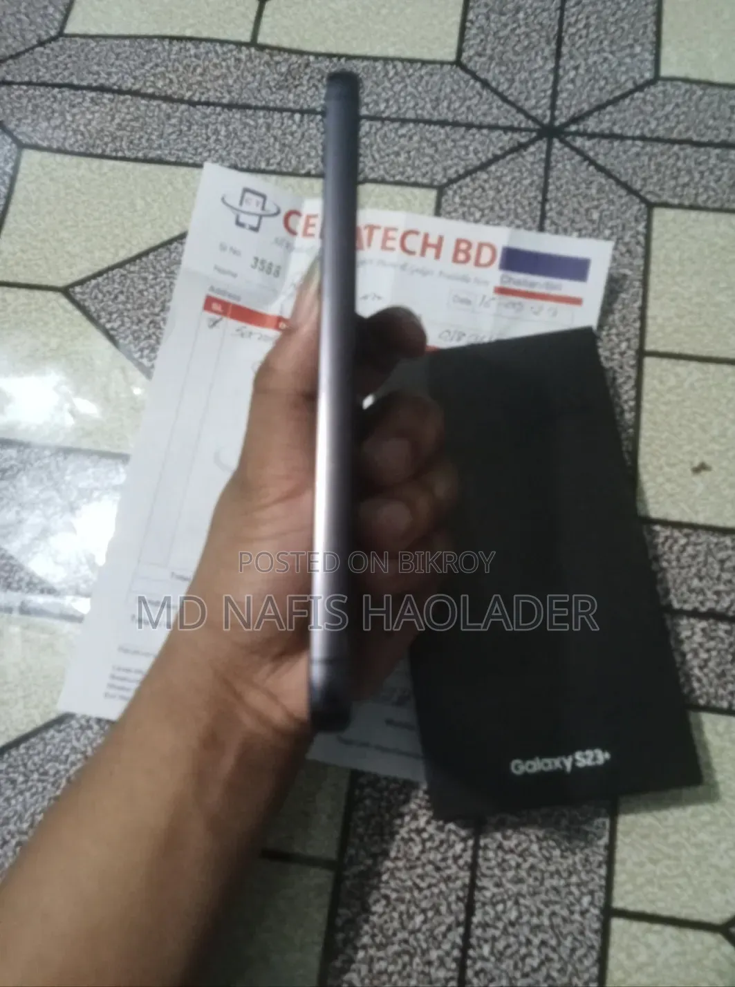 Samsung Galaxy S23 Plus 256 GB Black
