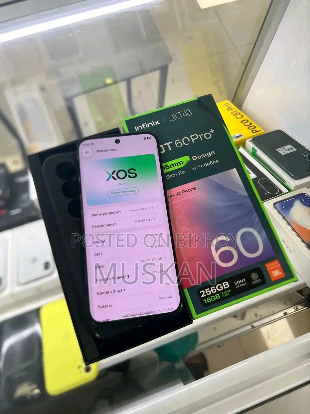 Infinix Hot 60 Pro+ 256 GB Black