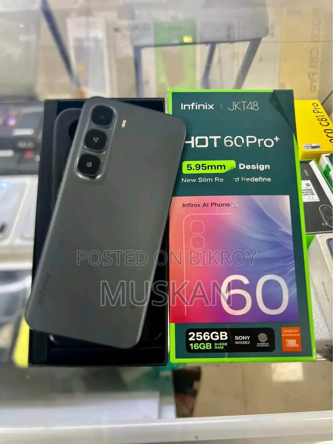Infinix Hot 60 Pro+ 256 GB Black