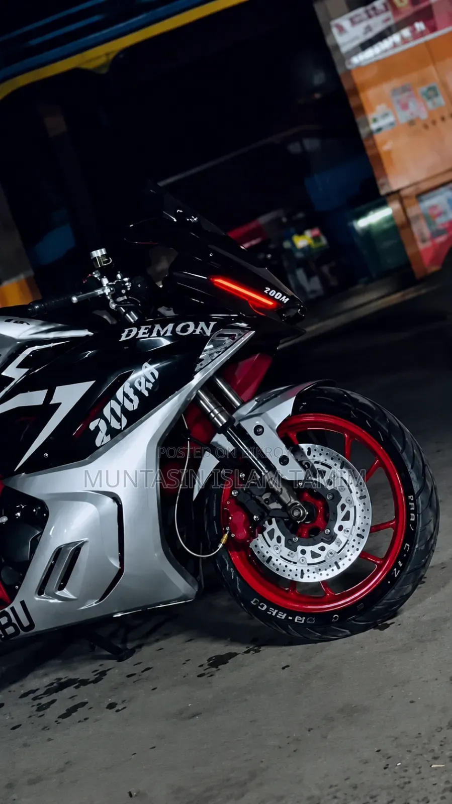 New GPX Demon GR200R 2023 Red