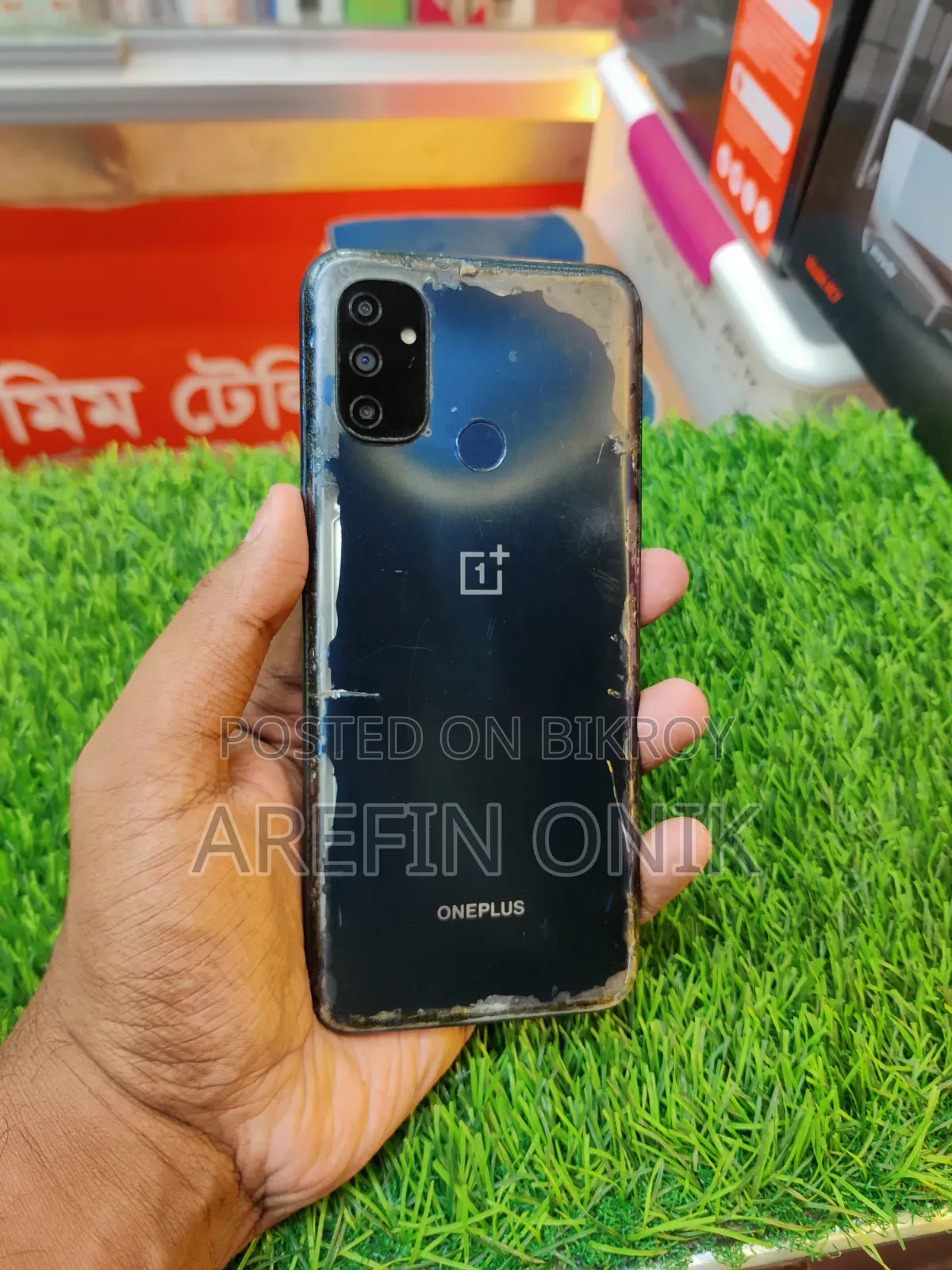 ওয়ানপ্লাস নর্ড এন১০০ ৬৪ জিবি কালো