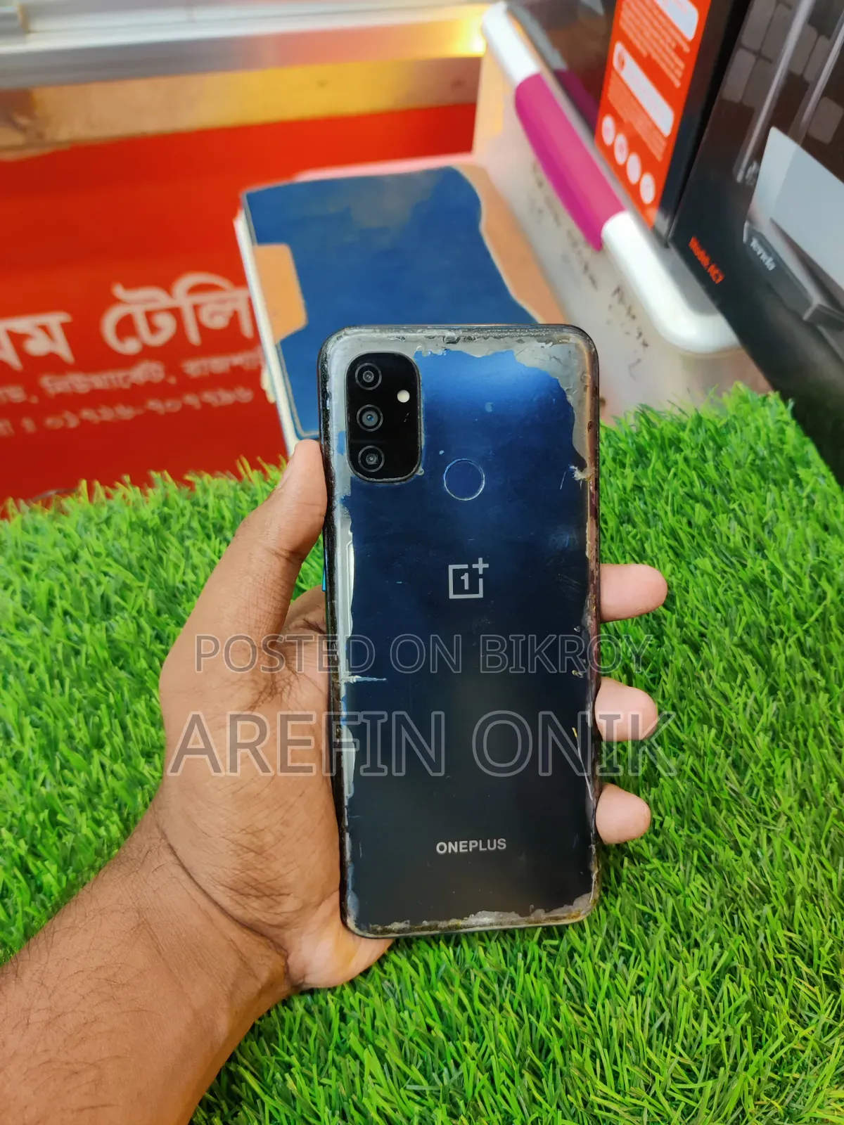ওয়ানপ্লাস নর্ড এন১০০ ৬৪ জিবি কালো