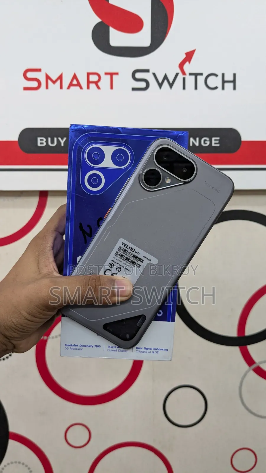 Tecno Pova Curve 2 128 GB Silver