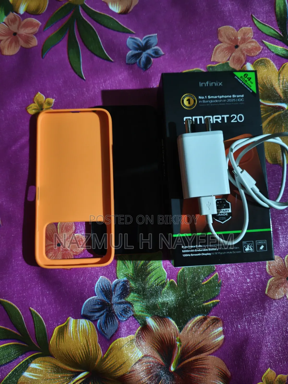 নতুন ইনফিনিক্স স্মার্ট ২০ ৬৪ জিবি কমলা