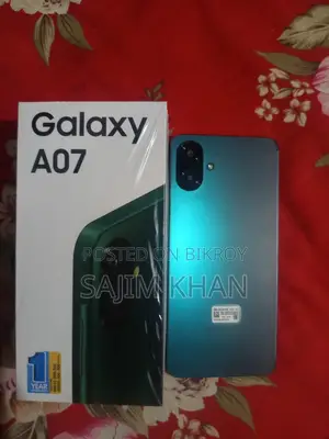 স্যামসাং গ্যালাক্সি এ০৭ ৬৪ জিবি গ্রিন