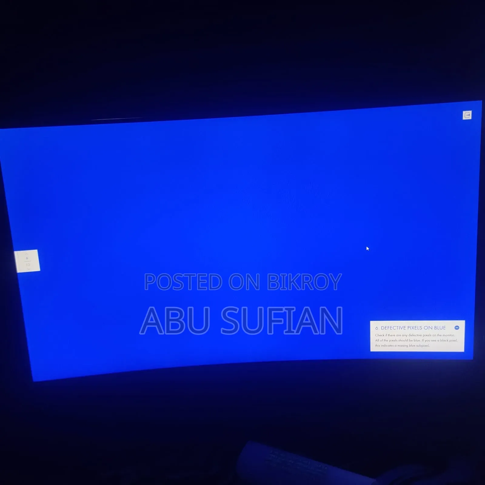 Samsung 27” Curved Monitor for Sale
