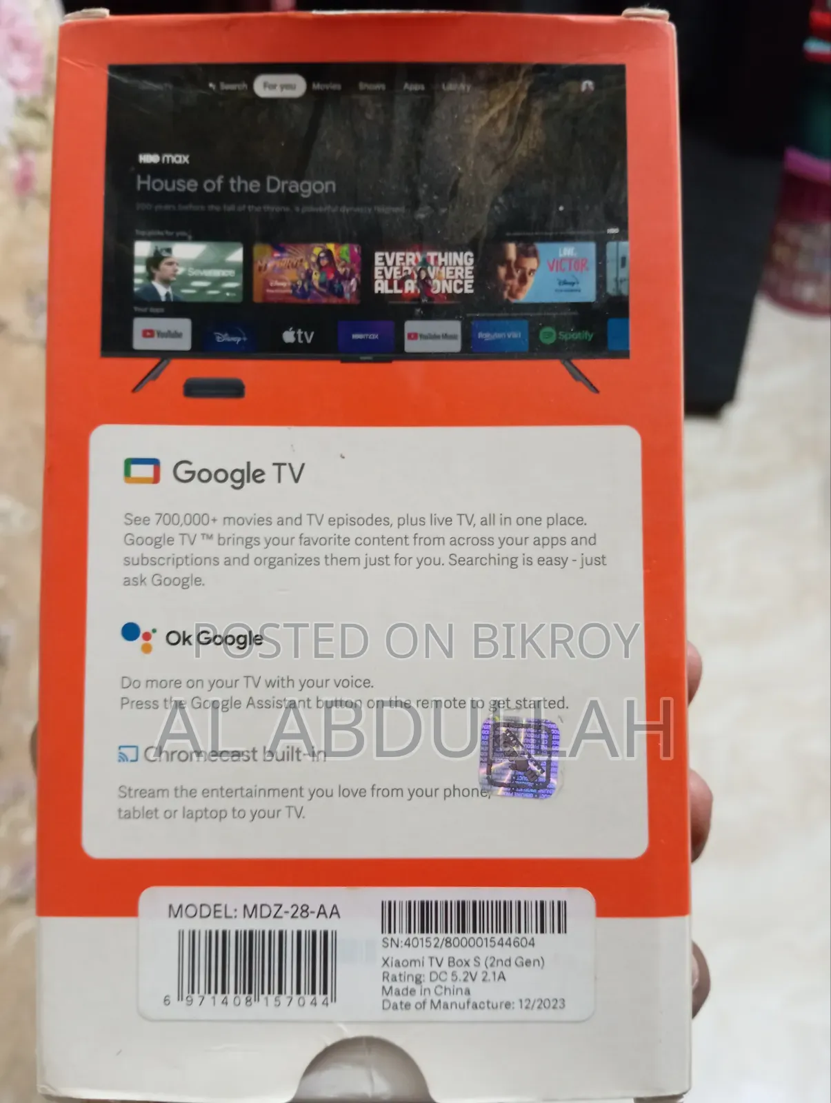 TV Card Xiomi Orginal Urgent Seal
